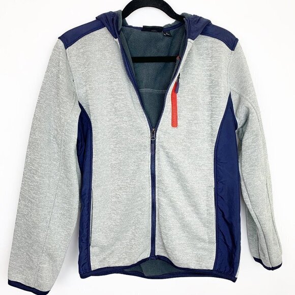 Reebok Zip Up Fleece-Lined Hoodie Size Lg (14/16) - Picture 1 of 7